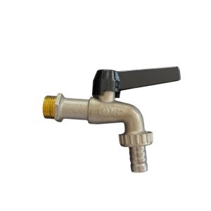 Rubinetto portagomma a sfera curvo