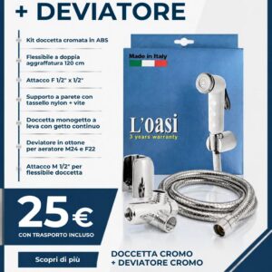 Kit doccetta + deviatore